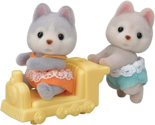 משפחת סילבניאן - תאומי האסקי - Sylvanian Families 5638
