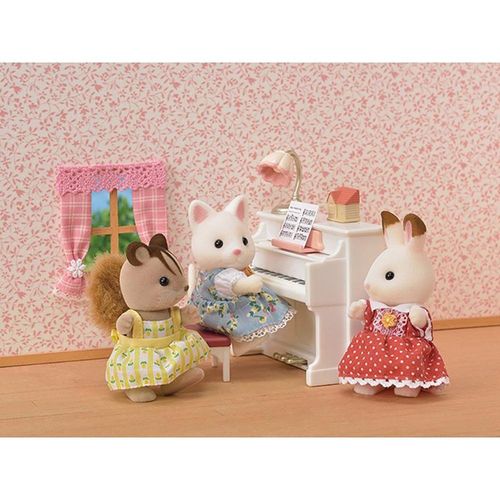 משפחת סילבניאן - ערכת שולחן כתיבה ופסנתר - Sylvanian Families 5284