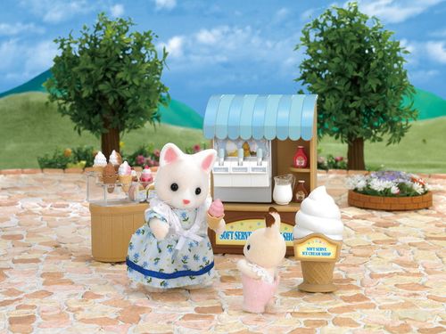 משפ' סילבניאן - דוכן גלידה - Sylvanian Families 5054
