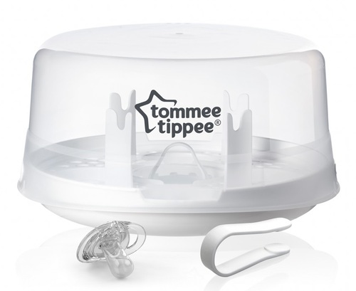 סטריליזטור בקבוקים למיקרו + מוצץ 0-6 מתנה