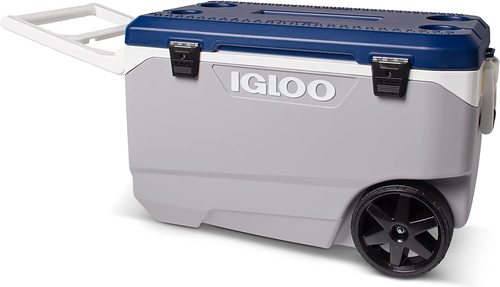 צידנית קשיחה עם גלגלים איגלו שומרת קור 5 ימים IGLOO MAXCOLD LATITUDE 85L