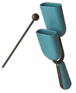 אגוגו AGOGO מקצועי עם 2 תיבות מסדרת Hi Lo