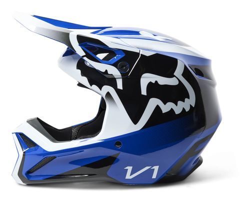 קסדה לאופנוע פוקס כחול - FOX MIPS V1 LEED V23