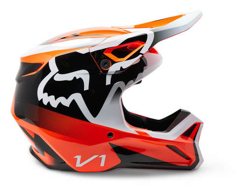 קסדה לאופנוע פוקס כתום - FOX MIPS V1 LEED V23