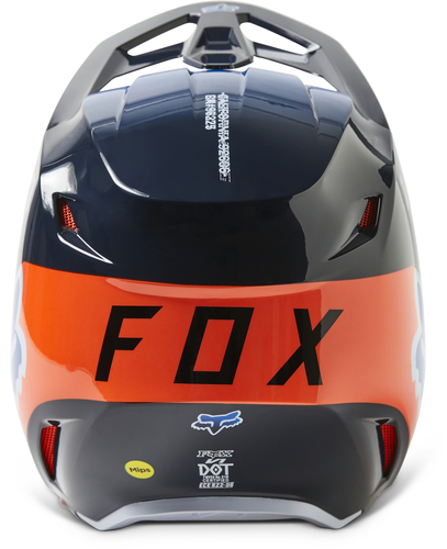 קסדה לאופנוע פוקס כחול - FOX MIPS V1 TOXSYK V23