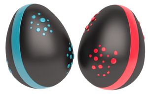 זוג ביצי הקשה Egg Shakers מקצועיות מסדרת Hi Lo
