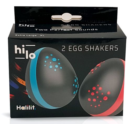 זוג ביצי הקשה Egg Shakers מקצועיות מסדרת Hi Lo