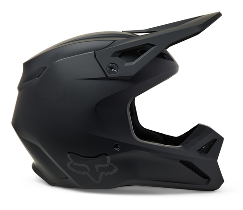 קסדה לאופנוע פוקס שחור מט - FOX MIPS V1 SOLID V26