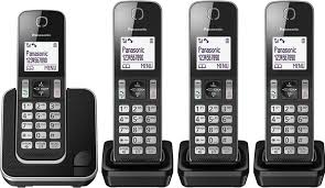 טלפון אלחוטי Panasonic KX-TGD314 שנתיים אחריות עברית