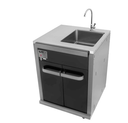 יחידת כיור חוץ רבולושן שחור Coleman