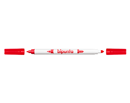 סט 12 טושים דו-צדדיים - Bipunta