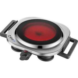 פלטת בישול קרמית יחיד עם ידיות מתקפלות BENATON בנטון נירוסטה BT-1061 ד.ש.ש אלקטרוניקה