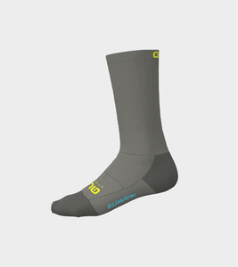 גרבי רכיבה טרמיים ALE TEAM KLIMATIK SOCKS  אפור מפוליאמיד ופוליפרופילן המספקים איכויות טרמיות גבוהות