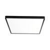 צמוד תקרה מרובע דק שחור  TIME 31X31CM  3CCT 24W