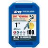 בורג הברגה גסה 25 מ"מ - 100 יחידות - Kreg