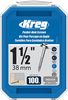בורג הברגה עדינה 38 מ"מ - 100 יחידות - Kreg