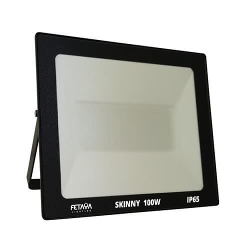 פנס הצפה גוון אור חם / קר מוגן IP65  הספק 100W
