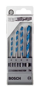 סט 4 מקדחים רב שימושיים BOSCH X-LINE 2607018285