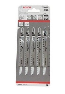 סט 5 להבי מסור אנכי לעץ BOSCH T308B
