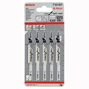 סט 5 להבי מסור אנכי לעץ קשה BOSCH TT101BF