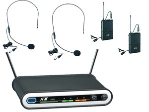 זוג מיקרופון מדונה אלחוטי ICM IU-2070-HEAD 