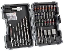 סט 35 ביטים ומקדחים BOSCH HSS-G 2607017328