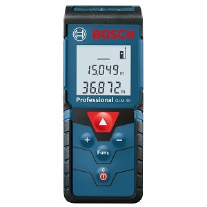 מד טווח לייזר 40 מטר BOSCH GLM 40 IP54