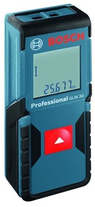 מד טווח לייזר 30 מטר BOSCH GLM 30 IP54