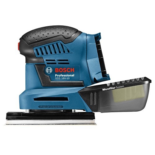 גוף מלטשת רוטטת נטענת BOSCH GSS 18V-LI