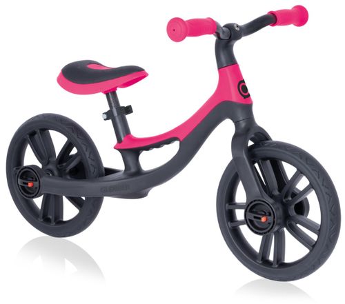 אופני איזון Go Bike Elite עם 2 מצבי גובה, ידית אחיזה וגלגלי TPE - ורוד