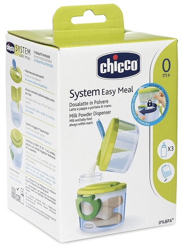 מחלק מנות 2 ב 1 לאבקת חלב וחטיפים 300 מ