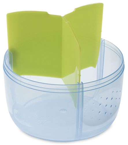 מחלק מנות 2 ב 1 לאבקת חלב וחטיפים 300 מ