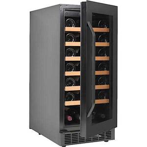 מקרר יין אינטגרלי 34 בקבוקים Vinopo NS-36B Free Standing מסגרת שחורה