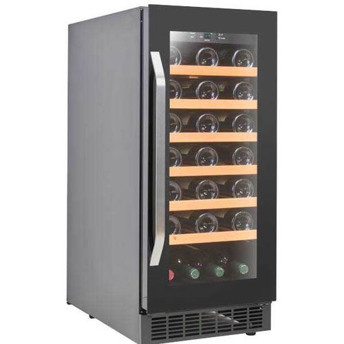 מקרר יין אינטגרלי 34 בקבוקים Vinopo NS-36B Free Standing מסגרת שחורה