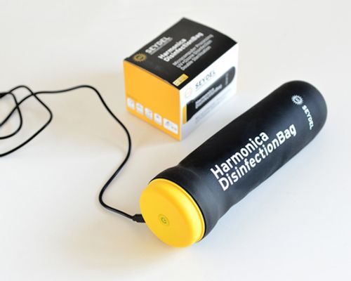 מכשיר ניקוי למפוחית Harmonica Disinfection Bag - Ozonizer