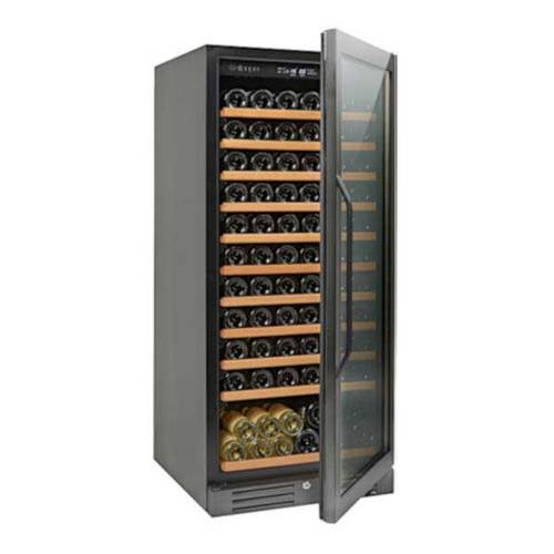 מקרר יין אינטגרלי עד 121 בקבוקים Vinopo NS-110B Free Standing מסגרת שחורה
