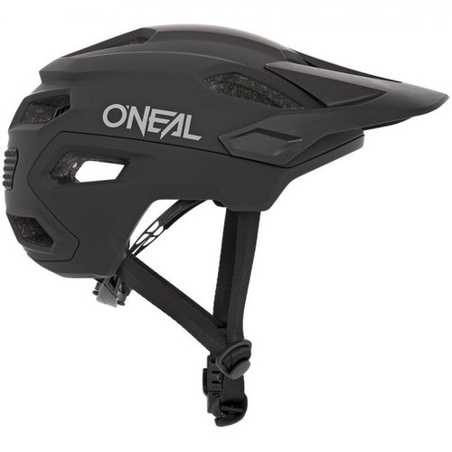 קסדת אופניים ONEAL TRAILFIDER V.23 שחור עם טכנולוגיית Inmold, פתחי אוורור מרובים, מצחייה מתכווננת ומערכת התאמה חכמה למשקל 340 גרם