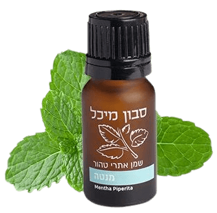 שמן אתרי מנטה | סבון מיכל