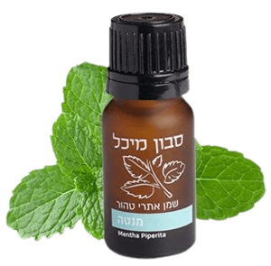 שמן אתרי מנטה | סבון מיכל