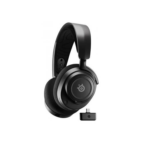אוזניות גיימינג אלחוטיות דגם ARCTIS NOVA 7 STEELSERIES בצבע שחור