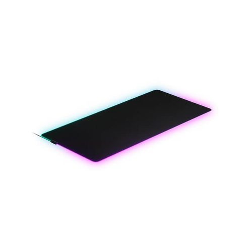משטח לעכבר גיימינג דגם QCK PRISM 3XL STEELSERIES עם תאורה RGB - אריזת חומה