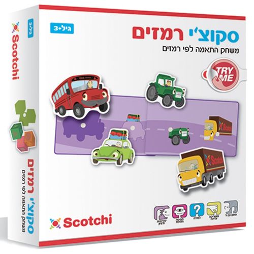 סקוצ'י - משחק התאמה לפי רמזים