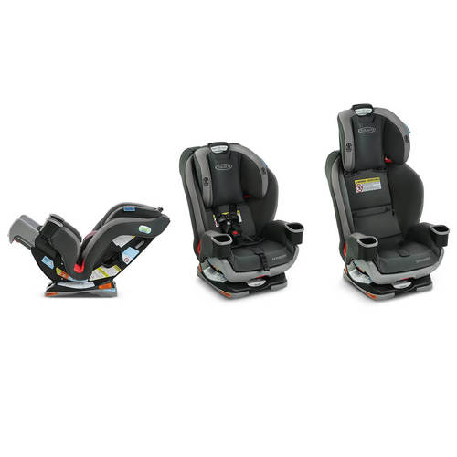 כיסא בטיחות Extend2Fit שחור אפור GRACO Hamilton