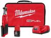 רצ'ט נטען D1/2 12V + סוללה 2AH מבית Milwaukee
