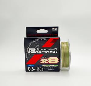 YGK Rubber Custom Bornrush X8 PE 0.6 - 15LB 300M 