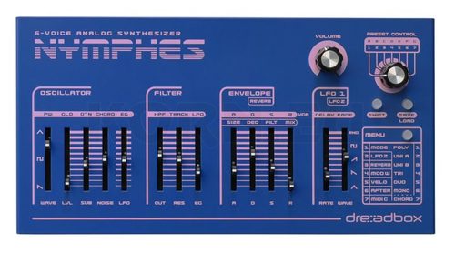 סינטיסייזר פוליפוני Dreadbox NYMPHES