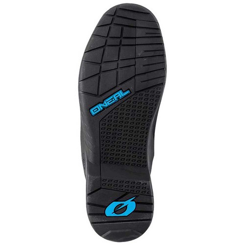מגפי רכיבה שטח מקצועיים ONEAL RMX BOOTS בצבע שחור עם מערכת 4 אבזמי מתכת, הגנה מתקדמת על הקרסול וכף הרגל, סוליית גומי עם אחיזה גבוהה ומגן צריבה מיקרופייבר זמש טכני לרכיבת שטח מקצועית