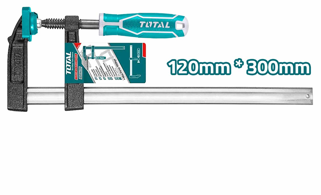 קליבה F עם ידית פלסטיק 120×300 מ"מ