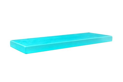 לוח קריסטלי 30*10 מלמין טורקיז