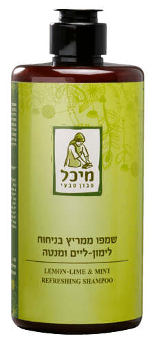 שמפו ממריץ למון-ליים מנטה | סבון מיכל